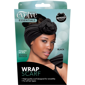 Wrap Scarf-Black
