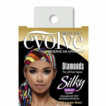 Silky Wrap Scarf-Diamond