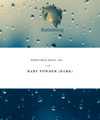 Baby Powder Dark Body Oil