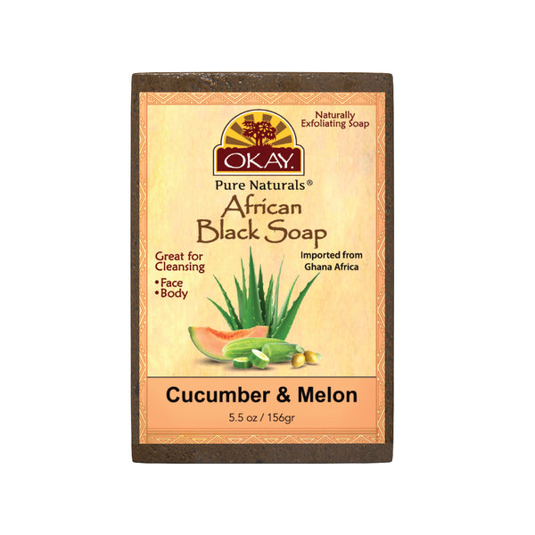 African Black Soap Cucumber & Melon