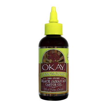 Black Jamaican Castor Oil With Lemongrass