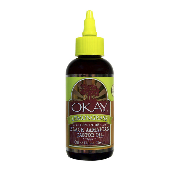 Black Jamaican Castor Oil With Lemongrass