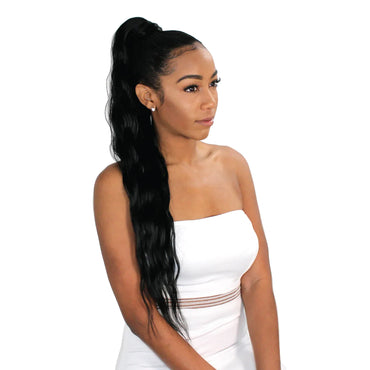 PLATINO PONY TAIL WEAVE MALAYSIAN WAVE 24"