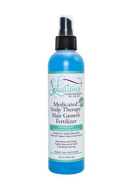 SOLUTIONS HAIR REGIMEN MEDICATED SCALP THERAPY HAIR GROWTH FERTILIZER 8OZ