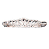 Teardrop Cluster Detailed Princess Tiara