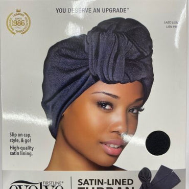 Evolve Satin-Lined Turban