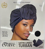Evolve Satin-Lined Turban