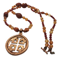 Copper Jerusalem Ethiopian Cross