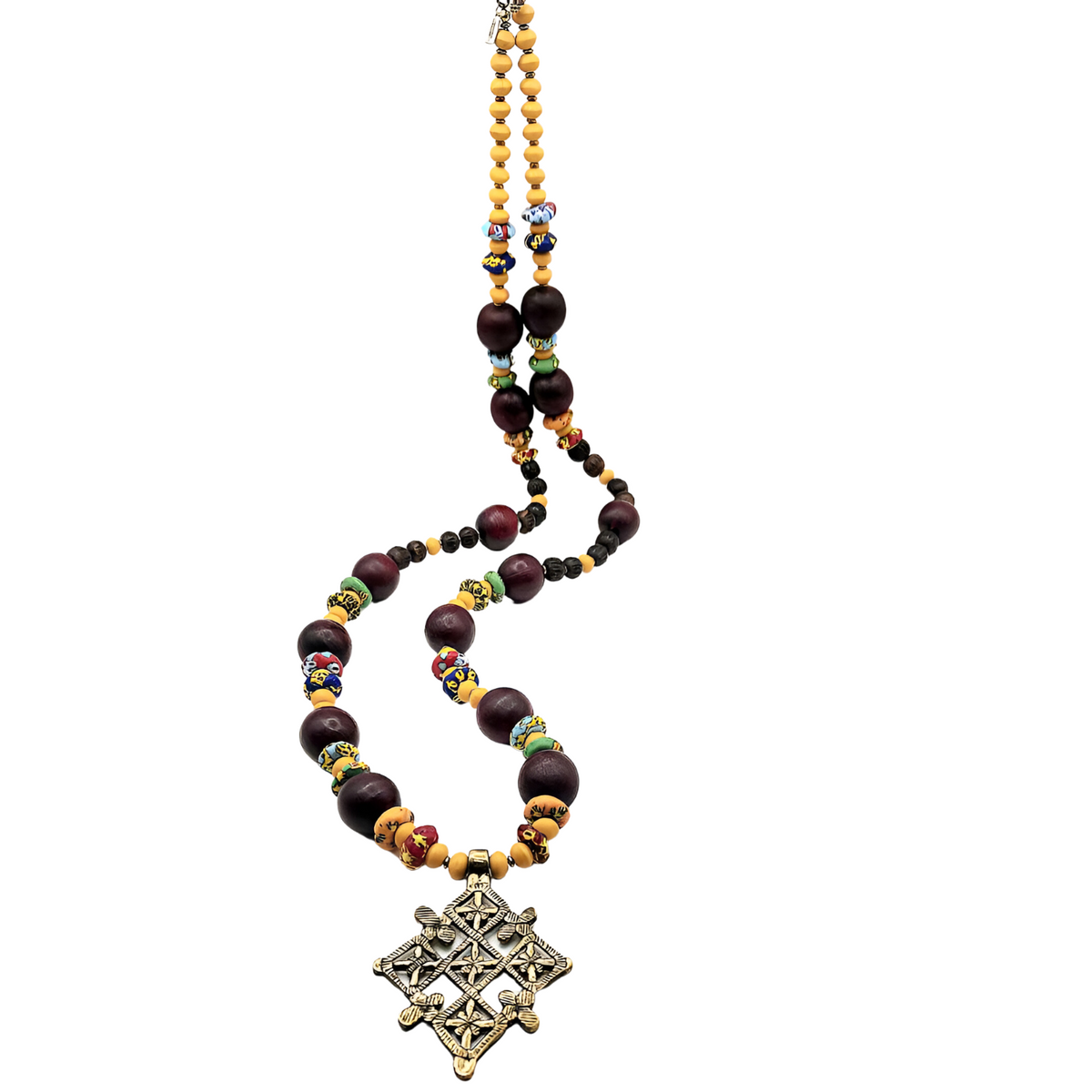 Metu Brass Coptic Cross