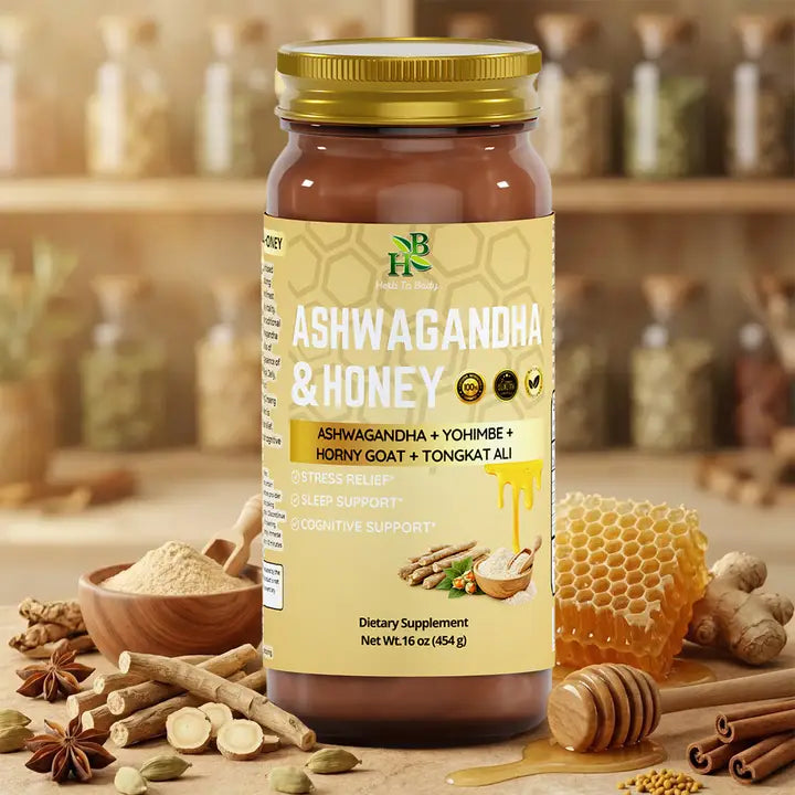Honey & Ashwagandha Delicious Blend 16oz