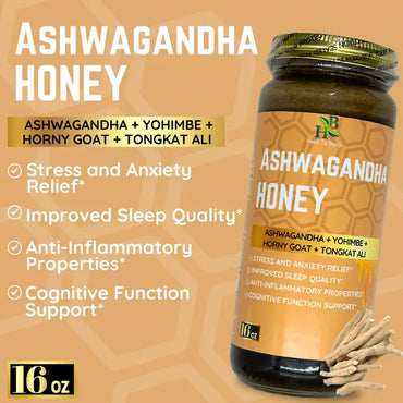 Honey & Ashwagandha Delicious Blend 16oz