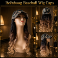 Distress Army Cap w/ Human Hair Ombre 1B/Blond Approx.20" Camo