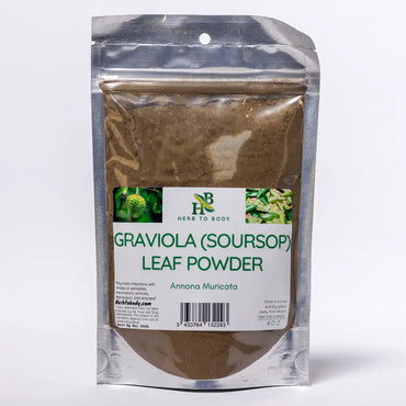 Graviola (Soursop) Leaf Powder - 4oz