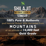 Shilajit Bitter 16oz | Himalayan Wildcrafted Herbal Tonic