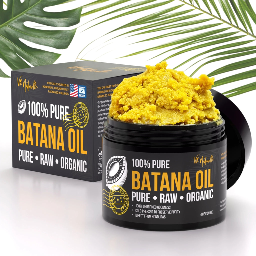 100% Pure Batana Oil from Honduras - Raw Unrefined 4 oz