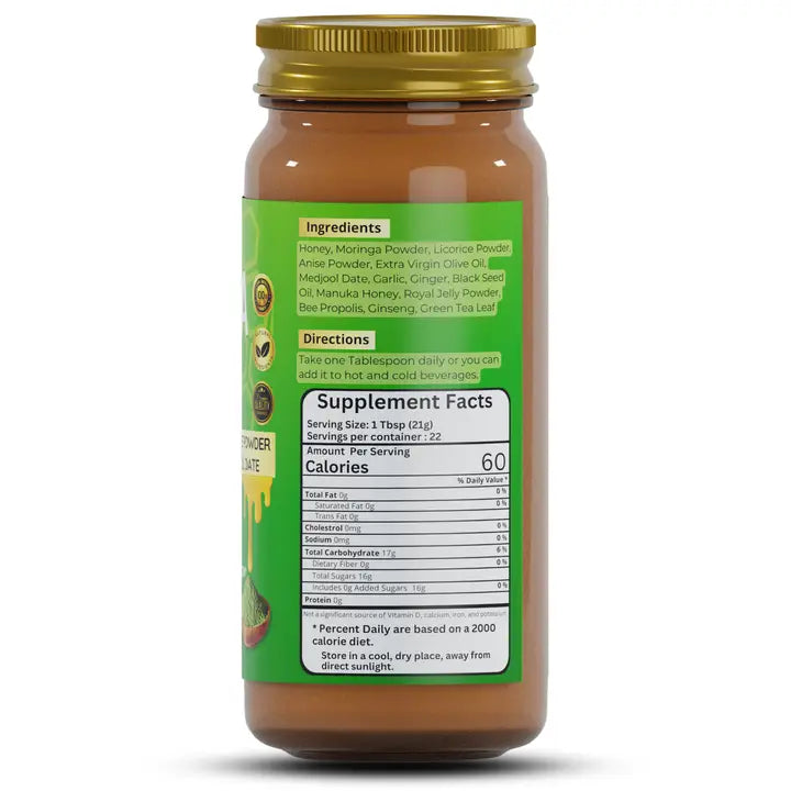 Moringa Honey -16oz
