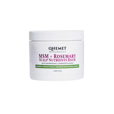Qhemet Biologic MSM + ROSEMARY | Scalp Nutrients Balm