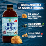Super Sea Moss Bitter - Herbal Bitter - 16oz Bottle