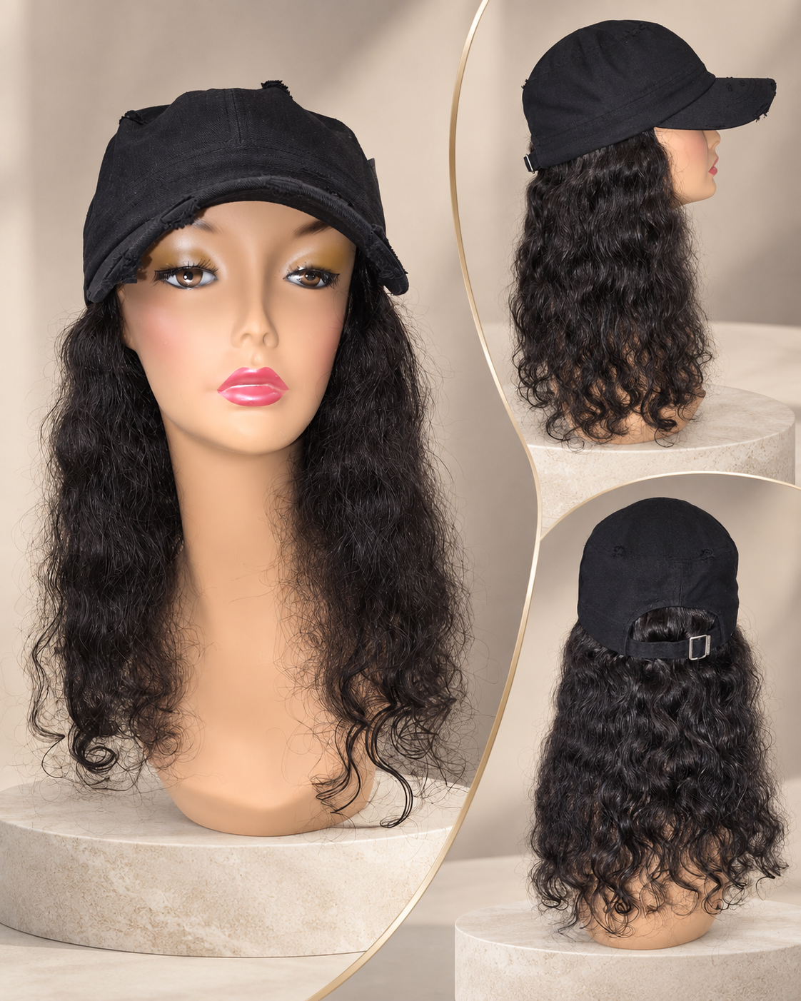 Raw Indian Curly Hair 14"