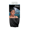 Silky Wide Infinity Band-Black
