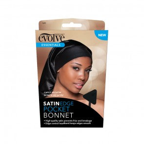 Satin Edge Pocket bonnet