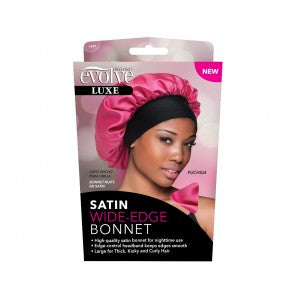 Evolve Wide-Edge Satin Bonnet