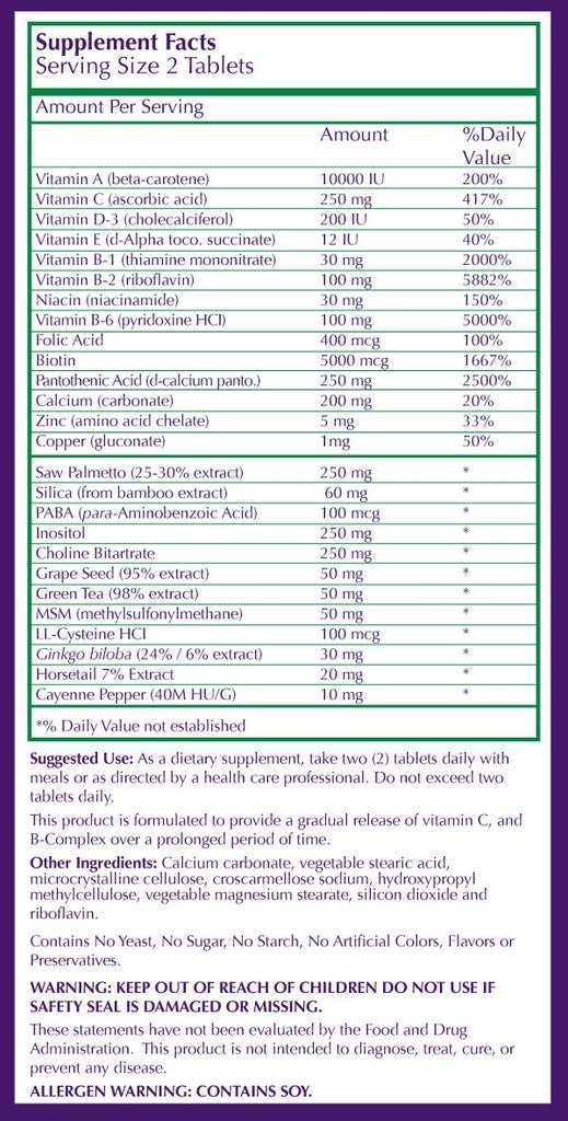 NouriTress Perfect Hair Vitamins Plus 60 tablets