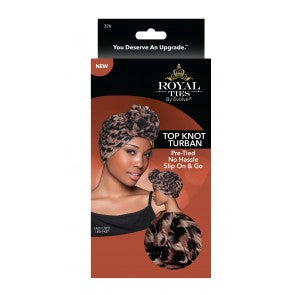 Top Knot Turban-Pre-tied