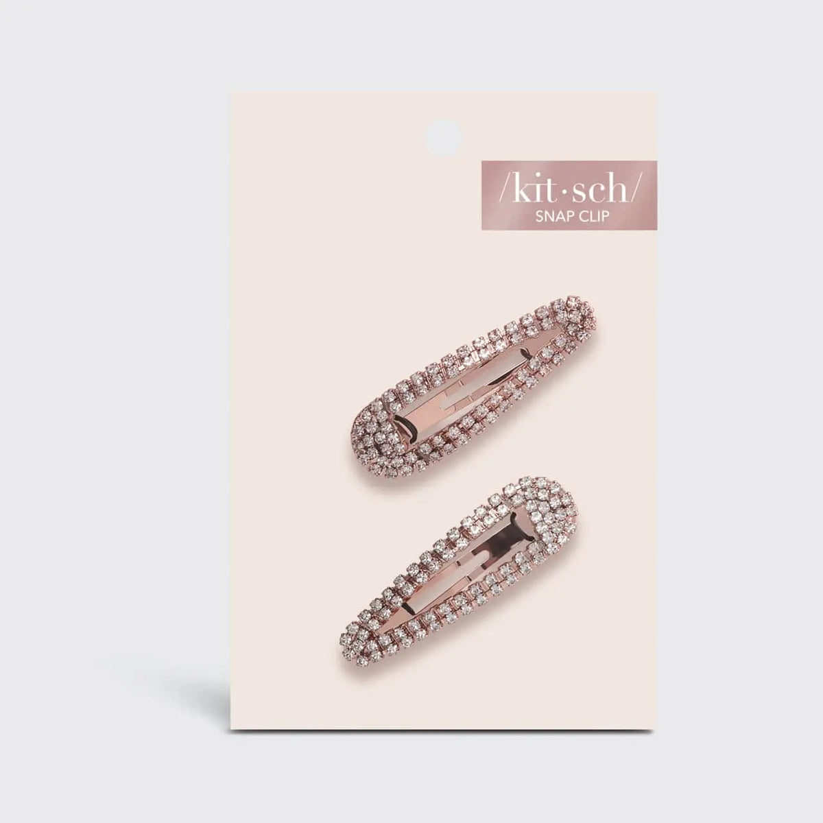 KITSCH Rhinestone Snap Clip