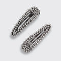 KITSCH Rhinestone Snap Clips