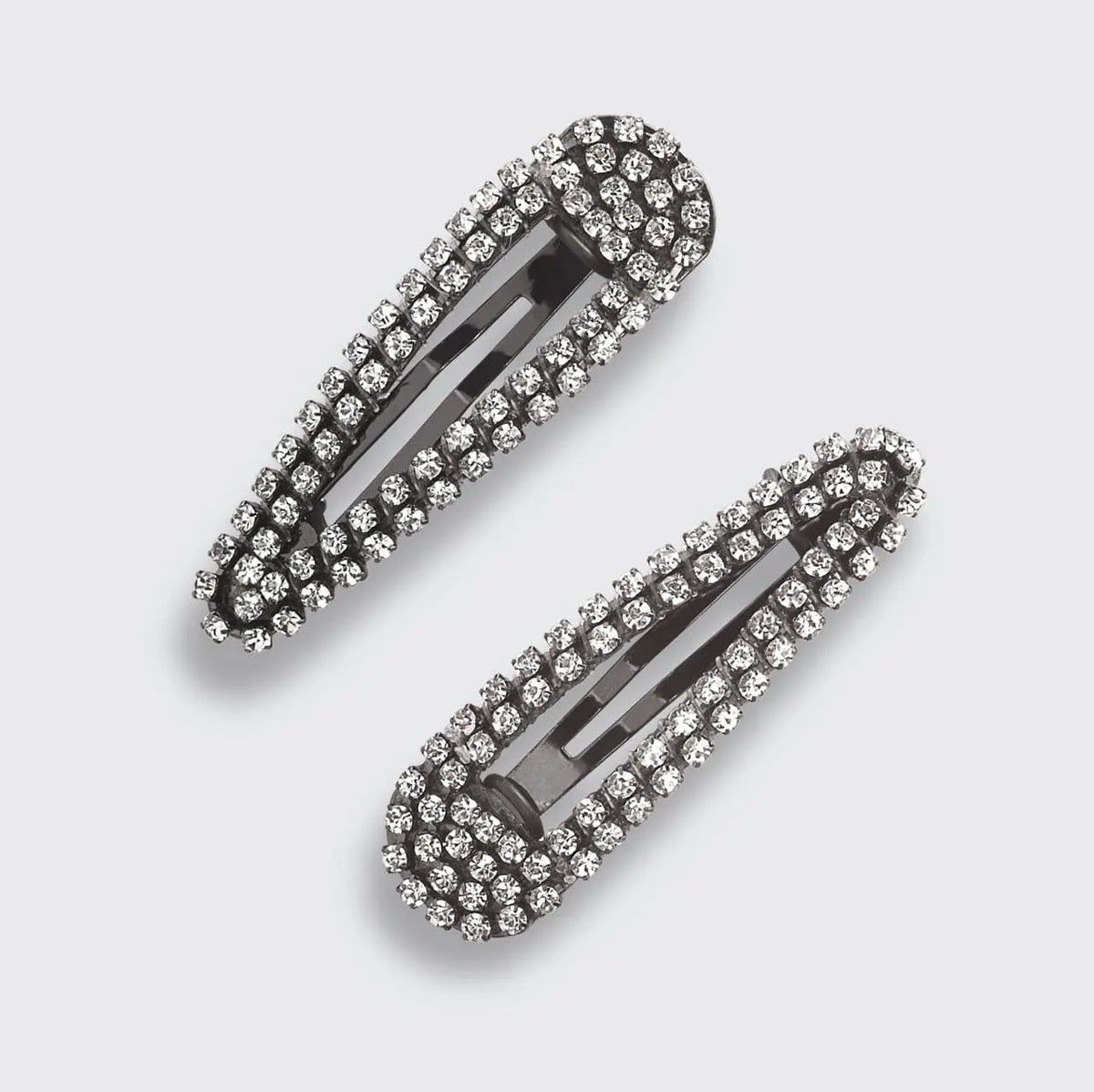 KITSCH Rhinestone Snap Clips