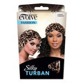 Evolve Silky Turban Animal Print