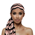 SILKY WRAP SCARF, DIAMONDS