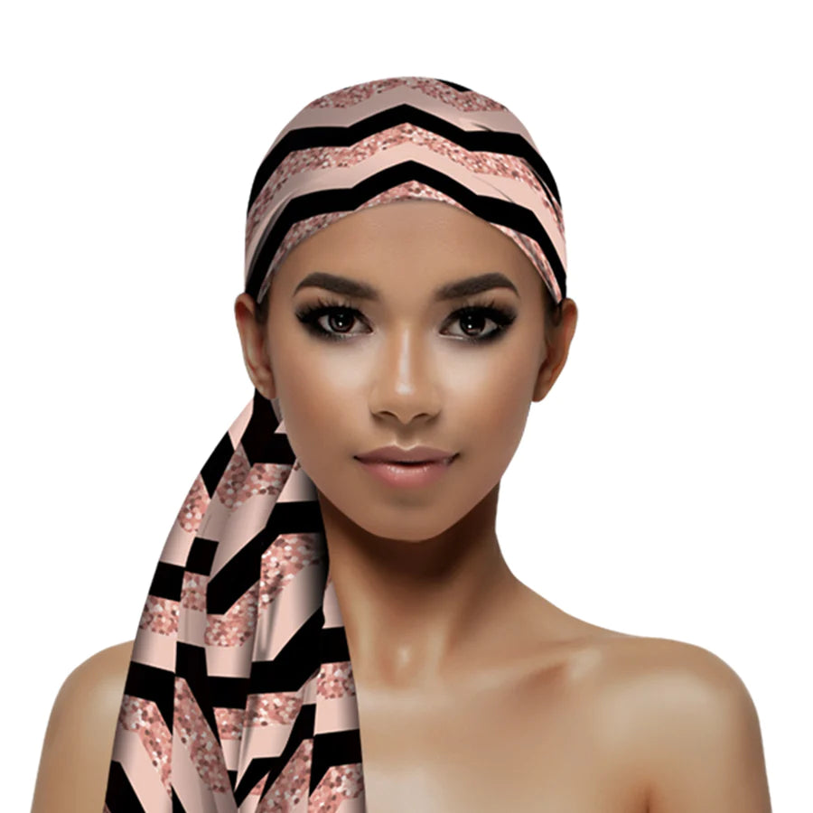 SILKY WRAP SCARF, DIAMONDS