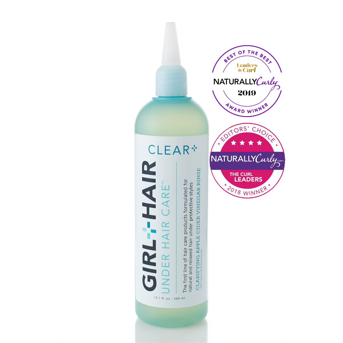 Girl + Hair Clear