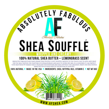 Absolutely Fabulous Shea Souffle-Lemongrass Scent