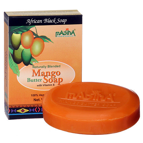 Madina African Black Soap-Mango Butter Soap