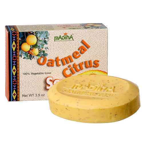 Madina Oatmeal Citrus Soap