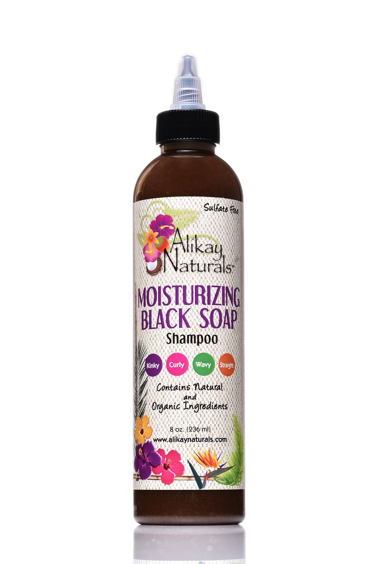 Moisturizing Black Soap Shampoo 8 fl. oz