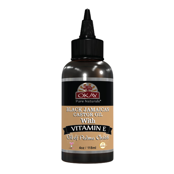 Black Jamaican Castor Oil with Vitamin