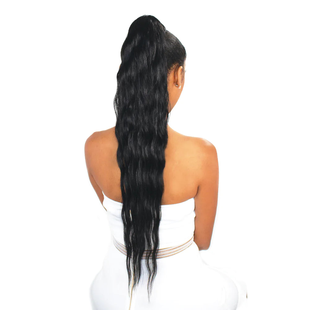 PLATINO PONY TAIL WEAVE MALAYSIAN WAVE 24"