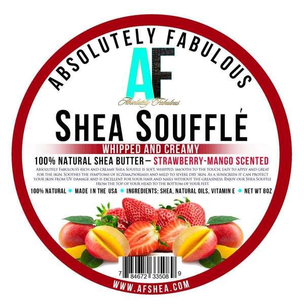 Absolutely Fabulous Shea Souffle-Strawberry-Mango Scent