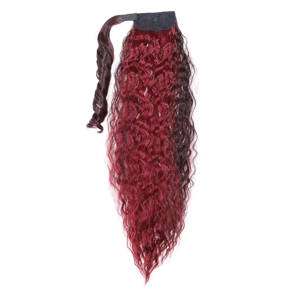 WRAP PONYTAIL SUPER WAVE 24"