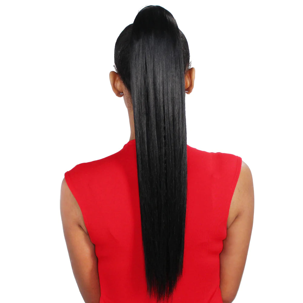 WRAP PONYTAIL SILKY STRAIGHT 24"