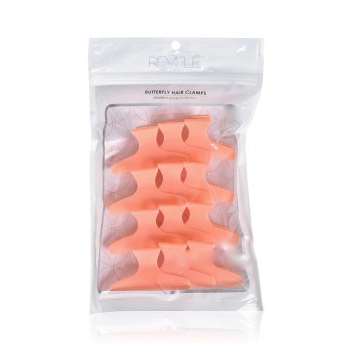 PACK OF 12 BUTTERFLY CLIPS REVELE