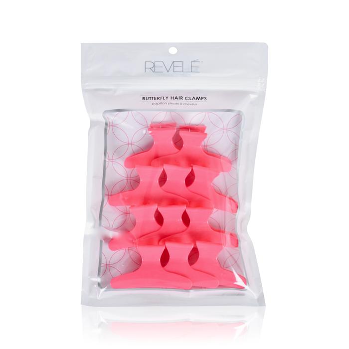 PACK OF 12 BUTTERFLY CLIPS REVELE