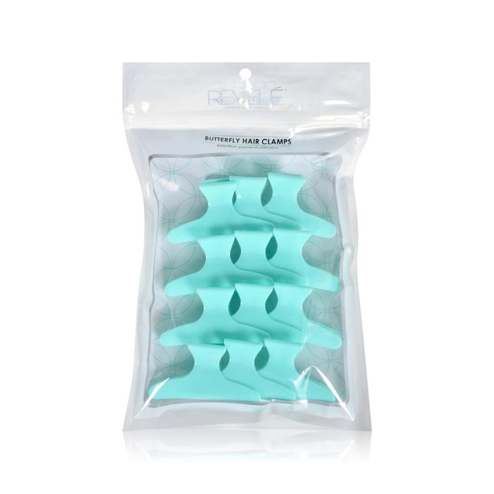 PACK OF 12 BUTTERFLY CLIPS REVELE