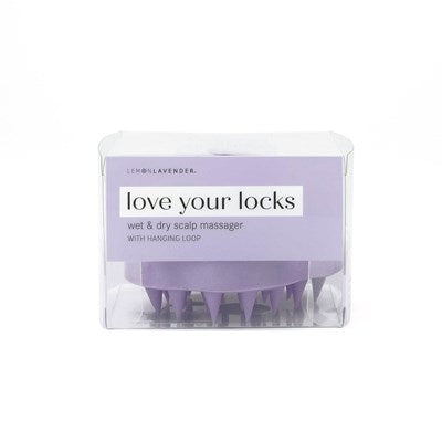 Lemon Lavender Love your Locks Wet & Dry Scalp Massager